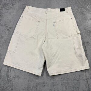 Vintage 00s Levis Silvertab Baggy Y2K Cargo Carpenter Shorts Utility Streetwear